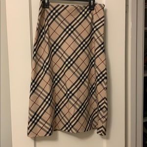 Burberry nova skirt